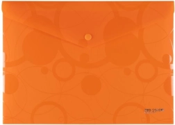 Pochette avec Bouton A5 Neo Colori Orange