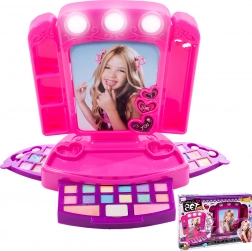 miroir de maquillage de studio pour enfants avec lumières