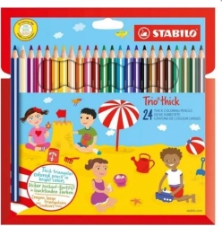 STABILO Trio crayons forts 24 pcs