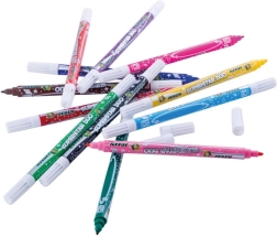 Feutres double pointe Superstars Duo, set de 12 couleurs