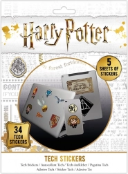 Autocollants sur le thème Harry Potter, ensemble de 34 pcs
