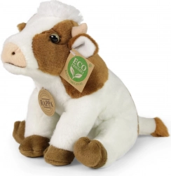 vache en peluche 18 cm écoresponsable