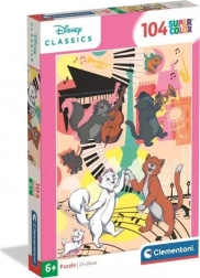 Puzzle Clementoni Les Aristochats 104 pièces