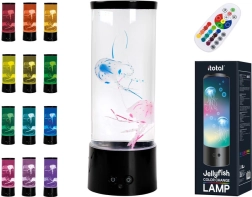 Lampe LED à méduses avec changement de couleur