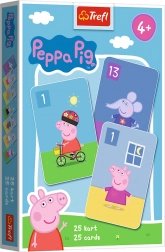 Jeu de cartes Bataille noire PEPPA PIG par Trefl