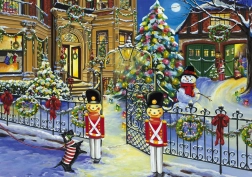 Puzzle Maison de Noël 1000 pièces BLUEBIRD