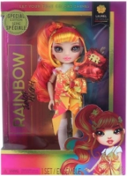 Rainbow High Junior High poupée Laurel De’Vious – édition spéciale (orange)