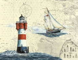 Puzzle 2000 pièces – voiliers et phare RAVENSBURGER