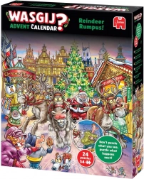 calendrier de l’avent puzzle Wasgij rennes déchaînés 24×54 pièces