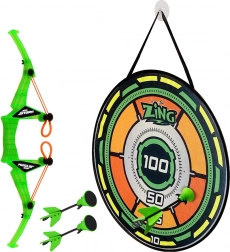 Arc avec cible et flèches pour enfants