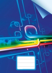 Reas-Pack cahier scolaire A5, non ligné, 10 feuilles, bleu