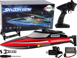 Bateau à moteur R/C 2,4G Rouge 20-25 km/h