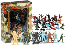 Grand ensemble de figurines militaires