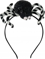 Serre-tête de sorcière avec araignée