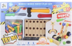 Jeu de construction à visser pour enfants – 80 pièces