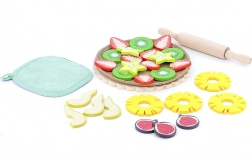 Vilac atelier de tartes aux fruits – ensemble en bois pour cuisine d’enfants