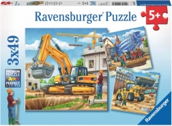 Puzzle Grandes Machines de Chantier Ravensburger