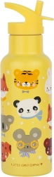 Gourde en acier inoxydable Amis des Animaux 500 ml de A Little Lovely Company