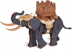 RoboTime puzzle 3D en bois éléphant guerrier