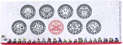 Tapis de bureau de jeu Mario Kart