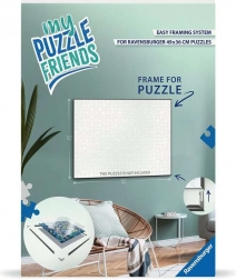 Cadre Ravensburger pour puzzle My Puzzle Friends 49 × 36 cm – blanc