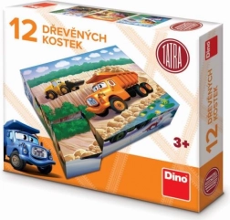 Cubes en bois Tatra – set de 12 cubes