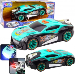 Voiture de course avec fusée Effets lumineux et sonores