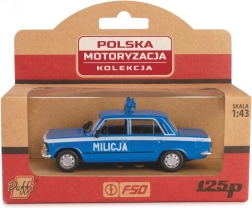 Modèle de voiture FSO/Polski Fiat 125p Milicja 1:43