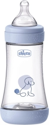 Biberon anti-coliques Chicco Perfect5 240 ml avec tétine Physio, débit moyen 2m+