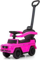 Draisine enfant avec barre de guidage mercedes g350d milly mally rose