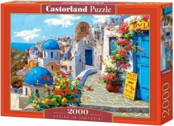 Puzzle 2000 pièces – Printemps à Santorin