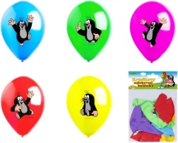 ballons gonflables avec motif LA PETITE TAUPE (KRTEČEK), 10 pcs