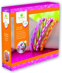 Kit de fabrication de bracelets Kumihimo - bracelets de l’amitié