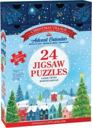 Calendrier de l’Avent puzzle Eurographics : Village de Noël