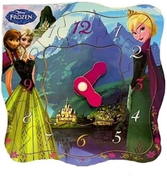 Horloge puzzle La Reine des neiges par TOP BRIGHT