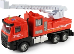 Camion de pompiers avec lumière et son à friction 25 cm