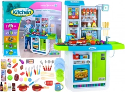 Cuisine interactive pour enfants avec réfrigérateur et accessoires – Réfrigérateur
