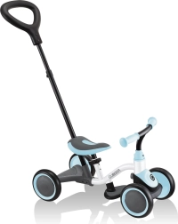 Draisienne et tricycle 3-en-1 GLOBBER, blanc/bleu pastel