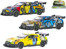 Modèle de voiture de sport en métal 1:36 à rétrofriction