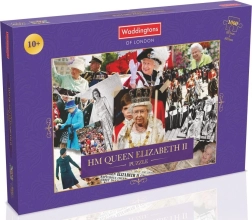 Puzzle Sa Majesté Élisabeth II - collage 1000 pièces