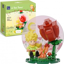 Kit de construction PANTASY Le Petit Prince – Murmures de la rose, 80 pièces