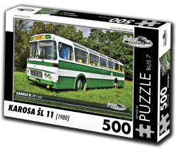 Puzzle Retro-voitures Karosa ŠL 11 autobus (1980) 500 pièces