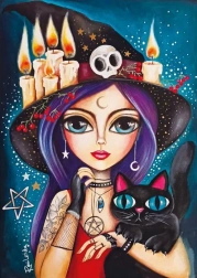 Puzzle Sorcière sucrée 1000 pièces