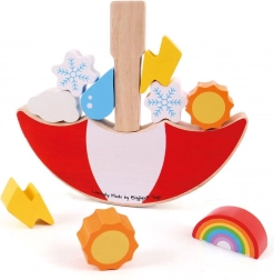 Jeu d’équilibre en bois Météo BIGJIGS TOYS