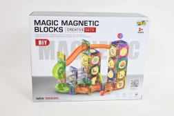 Kit de construction magnétique – circuit à billes 94 pièces