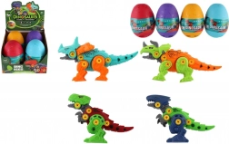 dinosaure à visser dans un œuf 15 cm – kit de construction pour enfants