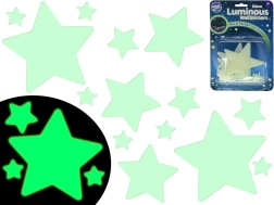 Étoiles lumineuses pour chambre d’enfant 28 pcs