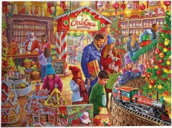 Puzzle Gibsons La confiserie du Père Noël 1000 pièces
