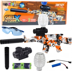 Carabine à billes d'eau en gel Graffiti AK47