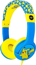Casque filaire pour enfants OTL POKÉMON Pikachu bleu‑jaune